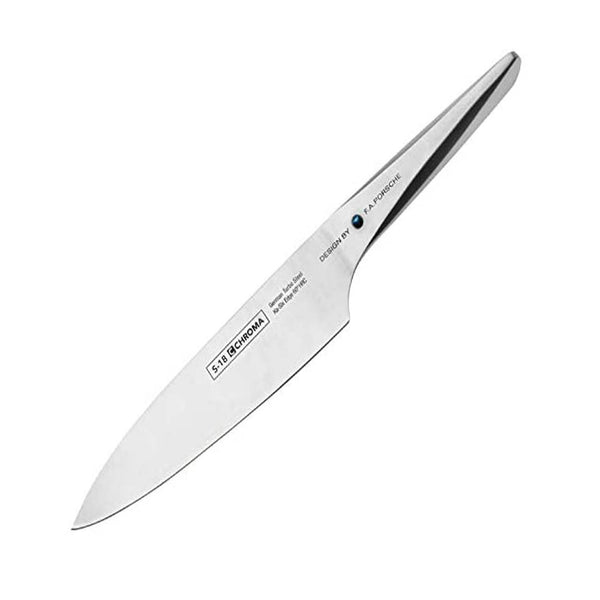 Chroma Type 301 Blue Turbo Steel by F.A. Porsche 8" Chef Knife