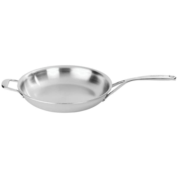 Demeyere Atlantis 7-Ply Stainless Steel Fry Pan with Helper Handle, 11"