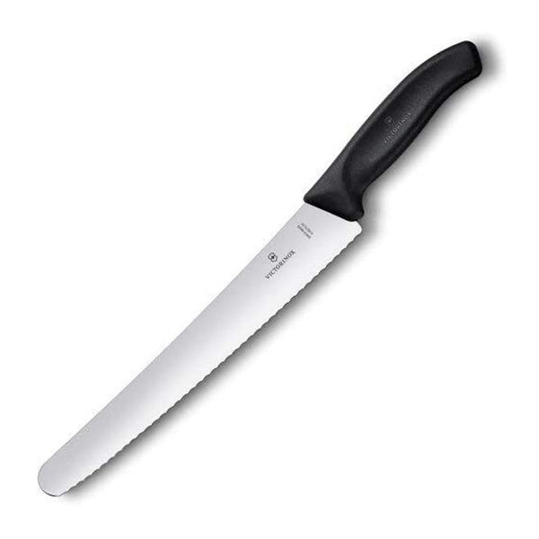 Victorinox Swiss Army 10.25 Inch Swiss Classic Curved Bread Knife With Serrated Edge