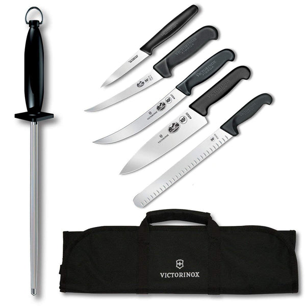 VICTORINOX FIBROX® PRO NATURAL 7-PIECE COMPETITION BBQ SET