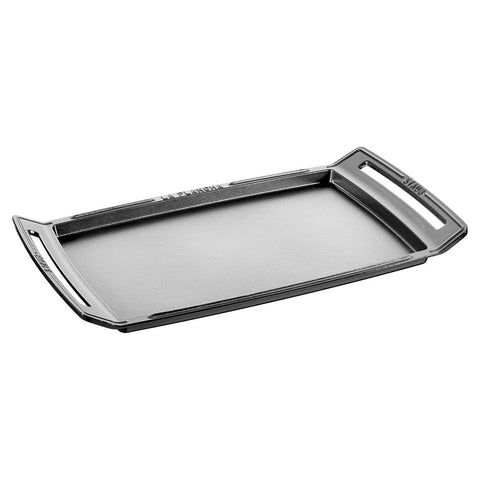 Staub Cast Iron 18.5 X 9.8" Plancha/Double Burner Griddle