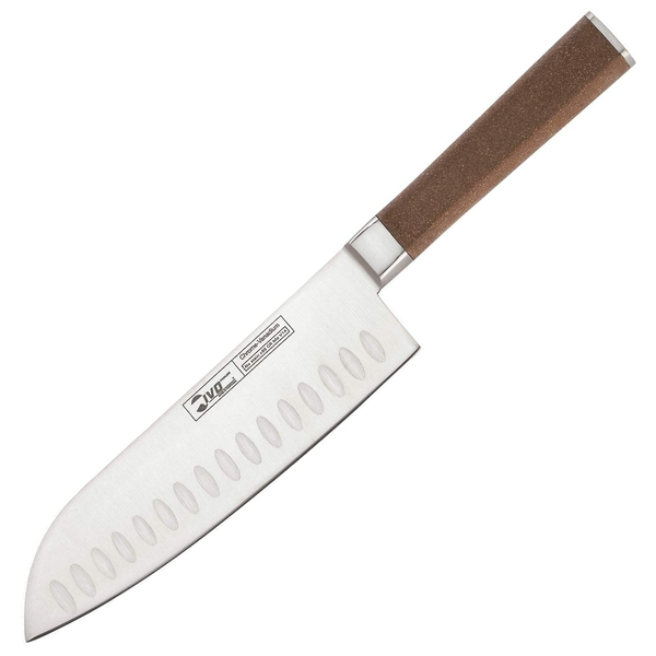 CHROMA IVO CUTLERY 7'' SANTOKU KNIFE CORK HANDLE
