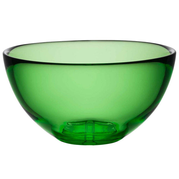 Kosta Boda Bruk Serving Bowl, Apple Green