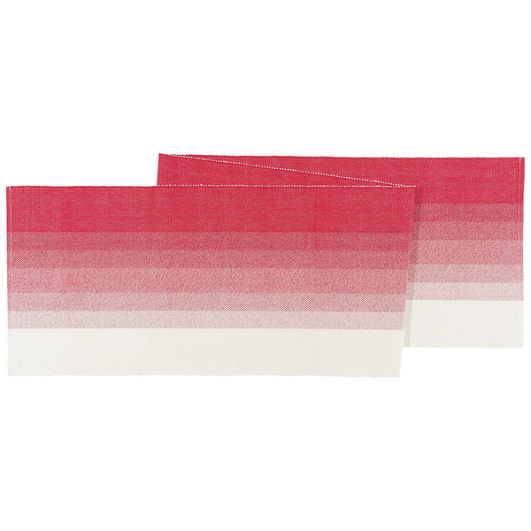 NOW DESIGNS OMBRE TABLE RUNNER - POPPY