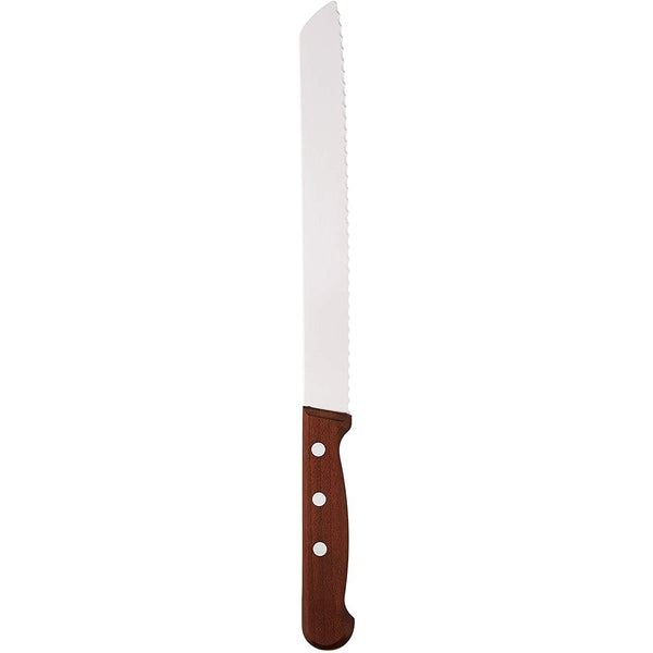 Victorinox 8-Inch Wavy Edge Bread Knife, Rosewood Handle