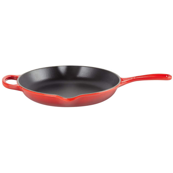 Le Creuset 10.25'' Signature Iron Handle Skillet - Cerise