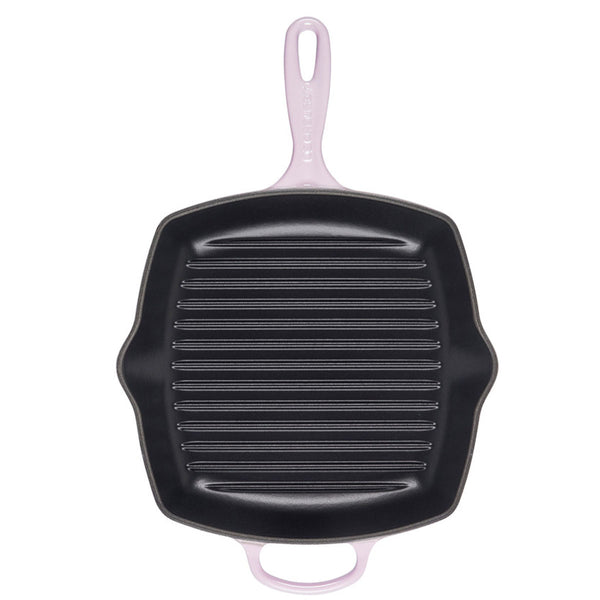 Le Creuset 10.25" Signature Square Skillet Grill - Shallot