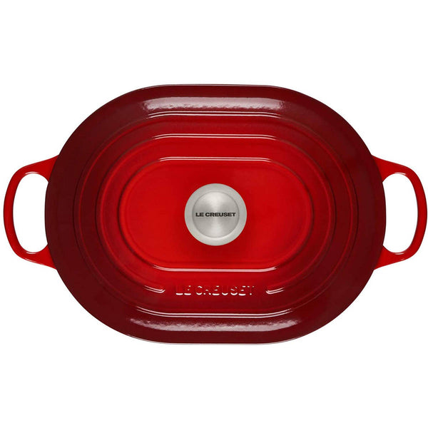 Le Creuset 3.75 qt. Signature Oval Casserole - Cerise