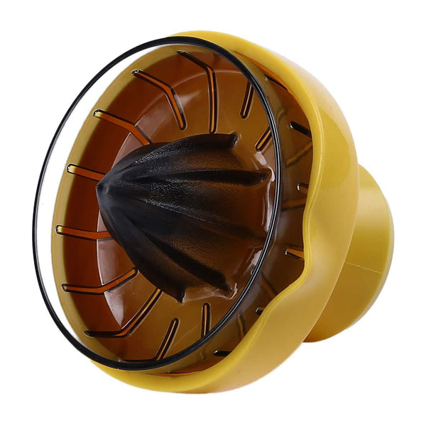 Trudeau 9612006 2in1 Lemon Squeezer, Yellow/Grey