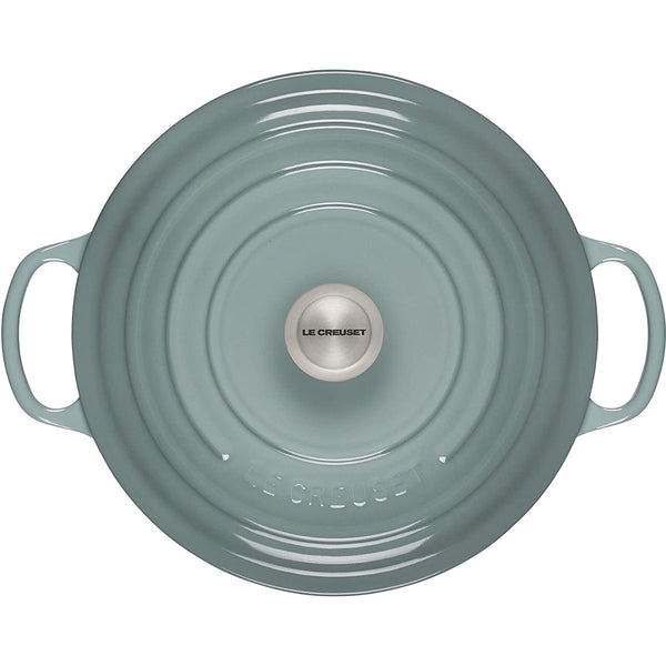 Le Creuset 5.5 qt. Signature Round Dutch Oven - Sea Salt