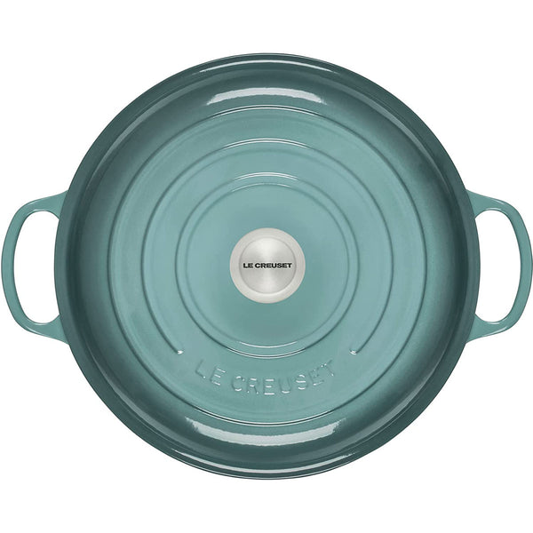Le Creuset 3.5 qt. Signature Braiser - Sea Salt