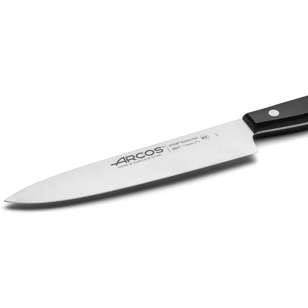 Arcos Chef Knife, Standard, Black