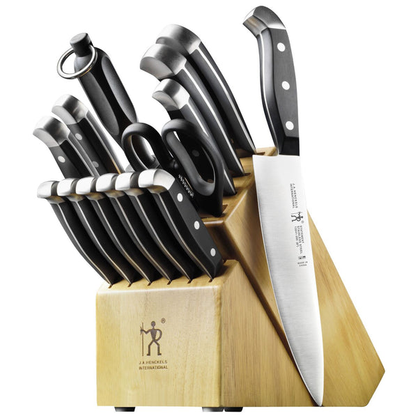 J.A. Henckels International Statements 15-Piece Knife Block Set