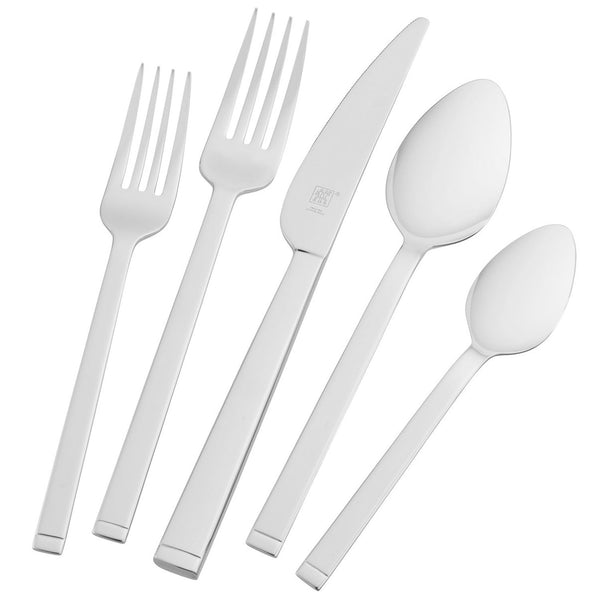 ZWILLING J.A. Henckels Squared 45-Piece Flatware Set