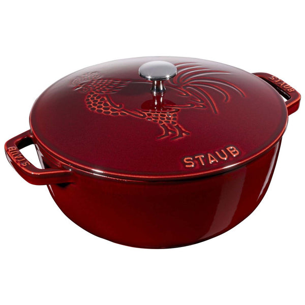 Staub Cast Iron 3.75-Quart Essential French Oven  - Grenadine