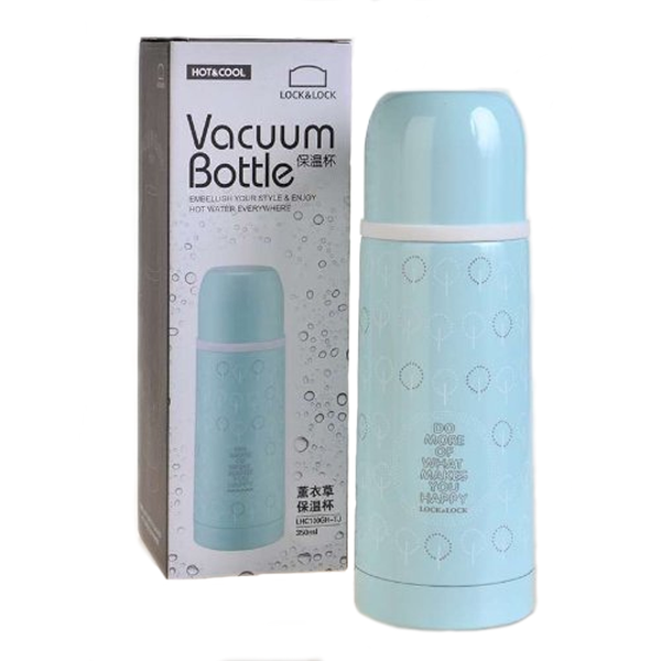 LOCK & LOCK HOT AND COOL VACUUM BOTTLE 11 OUNCE 350ml