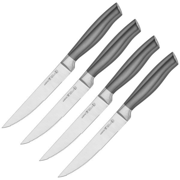 J.A. HENCKELS INTERNATIONAL GRAPHITE 4-PIECE STEAK KNIFE SET