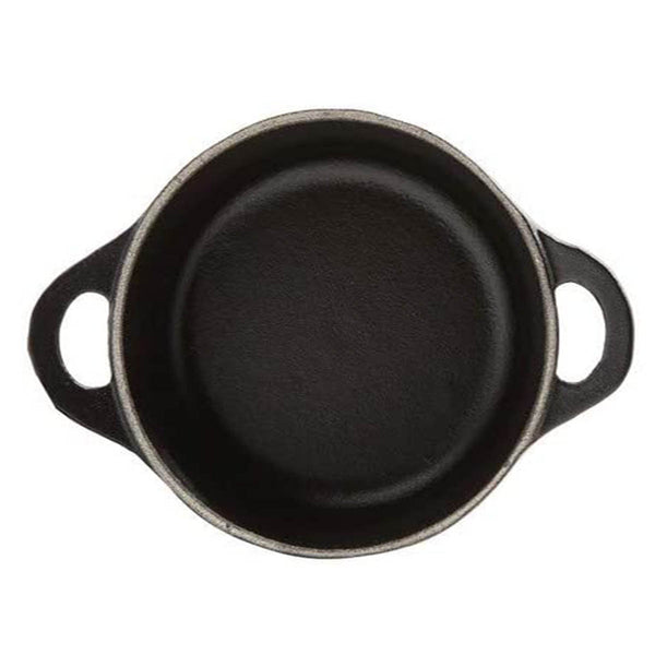 Le Creuset 1/3 qt. 1/3 qt. Mini Cocotte with Stainless Steel Knob - Licorice