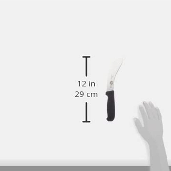 Abhäutemesser, Fibrox schwarz