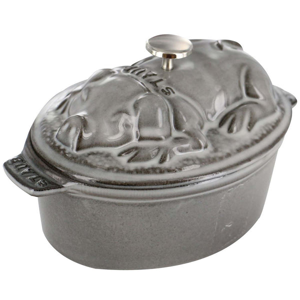 STAUB CAST IRON 1-QUART PIG COCOTTE