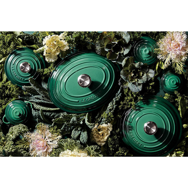 Le Creuset 8 oz. each Set of 4 Cocottes w/ Mini-Cocotte Cookbook: Artichaut