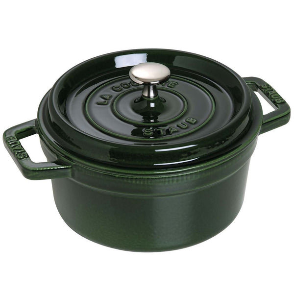 Staub Cast Iron 2.75-Quart Round Cocotte - Basil