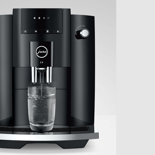 Jura E4 Piano Black Automatic Coffee Machine