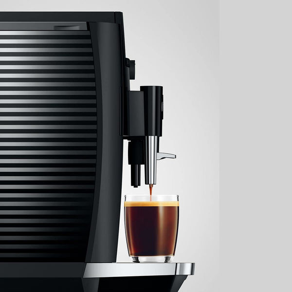 Jura E4 Piano Black Automatic Coffee Machine