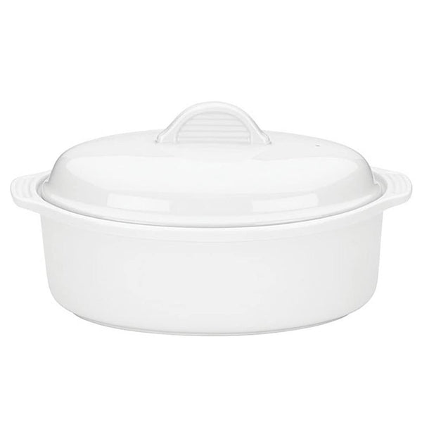 Oval Casserole with Lid