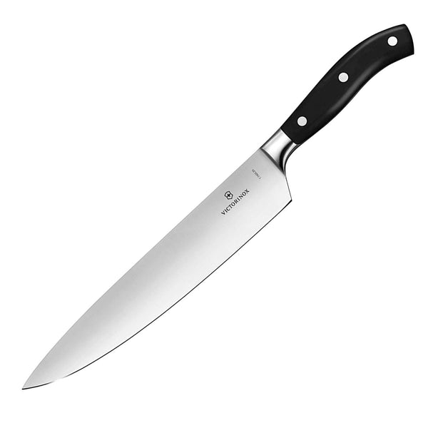 Victorinox Chef's, Forged, 10" Straight Blade, Black