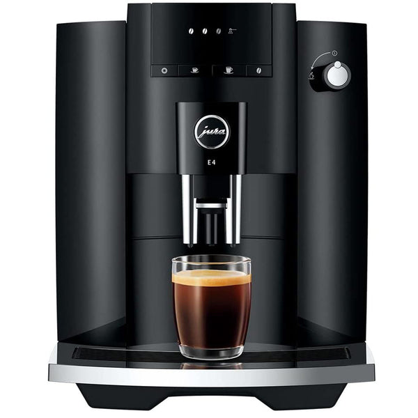 Jura E4 Piano Black Automatic Coffee Machine