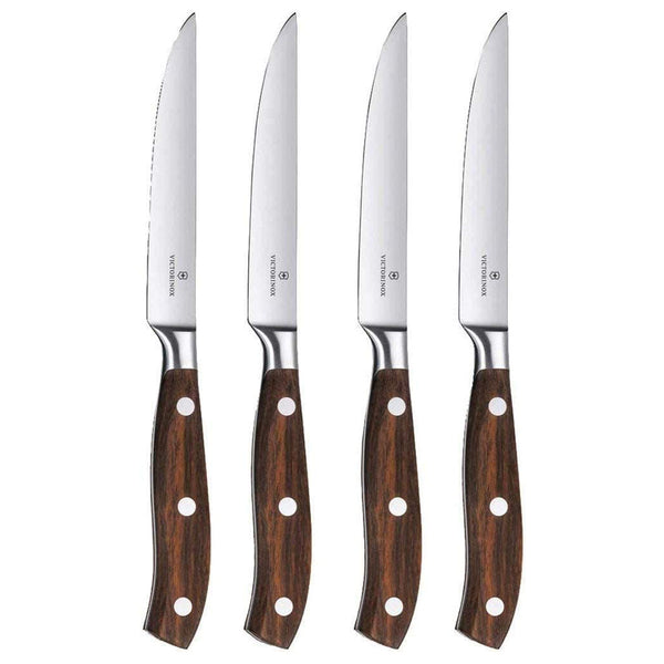 Victorinox Grand Maître, 4 Pieces Steak Knife Set, Set of 4, Rosewood