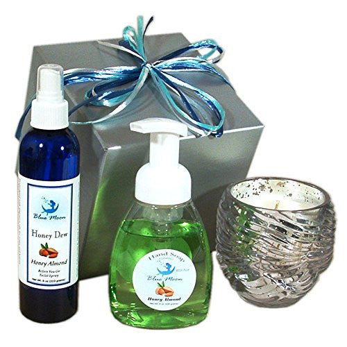 Honey Almond with Vanilla Keep Home Smelling Fresh Gift Set Housewarming Gift