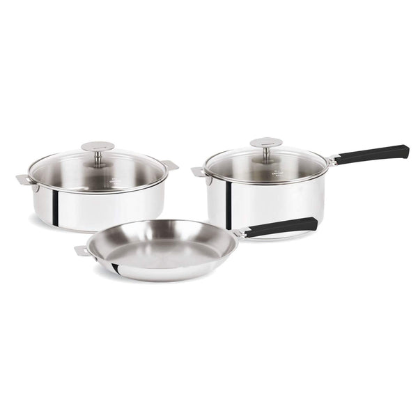 Cristel Mutine Stainless Steel 7 Piece Cookware Set