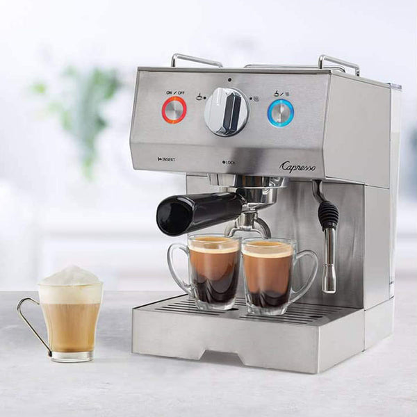 Capresso Cafe Select Professional Stainless Steel Espresso and Cappuccino Machine