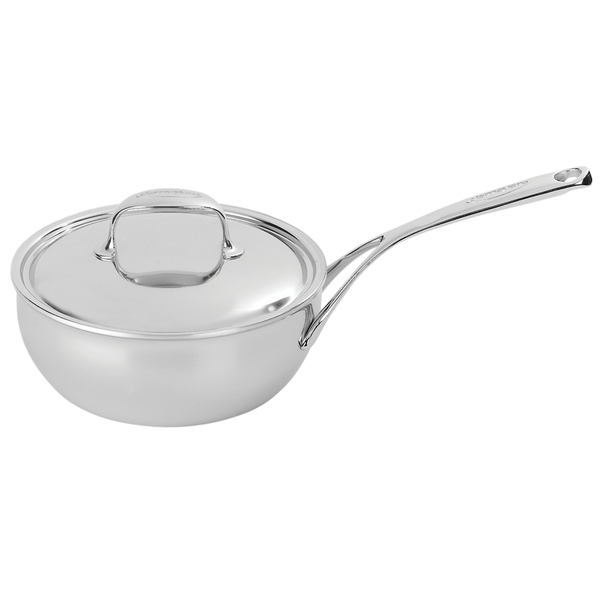 DEMEYERE ATLANTIS 3.5-QUART STAINLESS STEEL SAUCIER