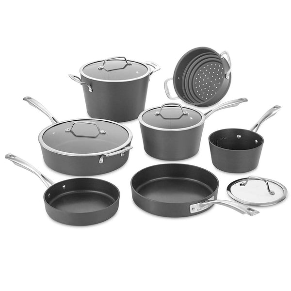 Cuisinart Chef's Classic Nonstick Hard Anodized 11-Piece Cookware Set