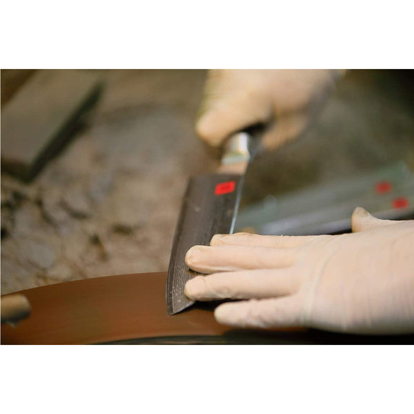 Chroma Kasumi Titanium Coated 7 3/4 Inch Carving Knife Kitchen Cutlery, 7 3/4", Multicolor