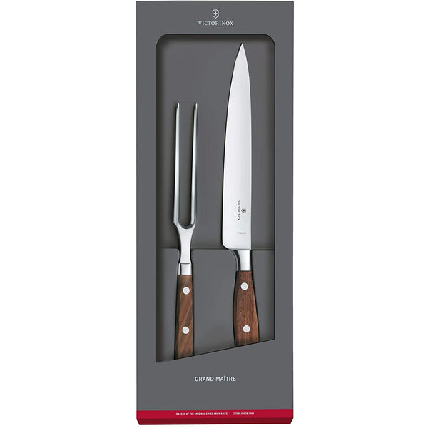 Victorinox Grand Maã®Tre Carving Set, 2 Pieces