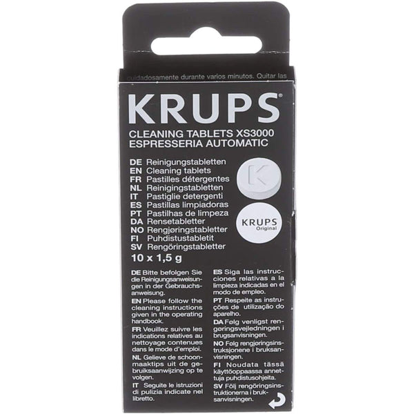 KRUPS XS3000 Cleaning Tablets for KRUPS Fully Automatic Machines For Fully Automatic Machines EA82 And EA9000