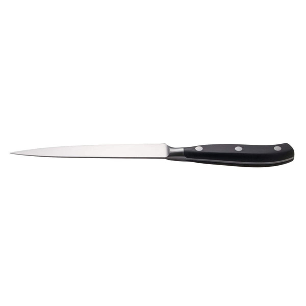 Victorinox Utility, Forged, 6" Straight, Spear Point Blade, Black