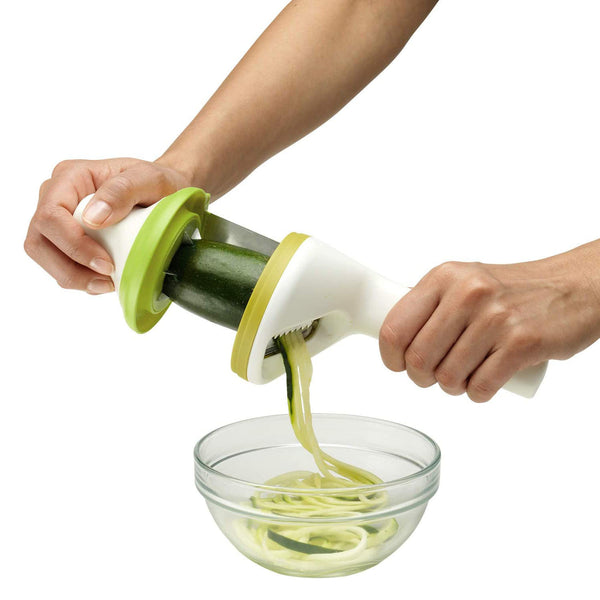 Chef'n Twist Handheld Spiralizer Vegetable Slicer, One Size, Green