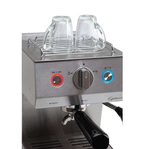 Capresso Cafe Select Professional Stainless Steel Espresso and Cappuccino Machine