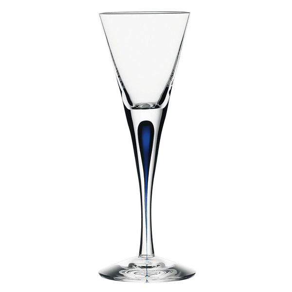 Orrefors Intermezzo Blue 2 Ounce Snaps