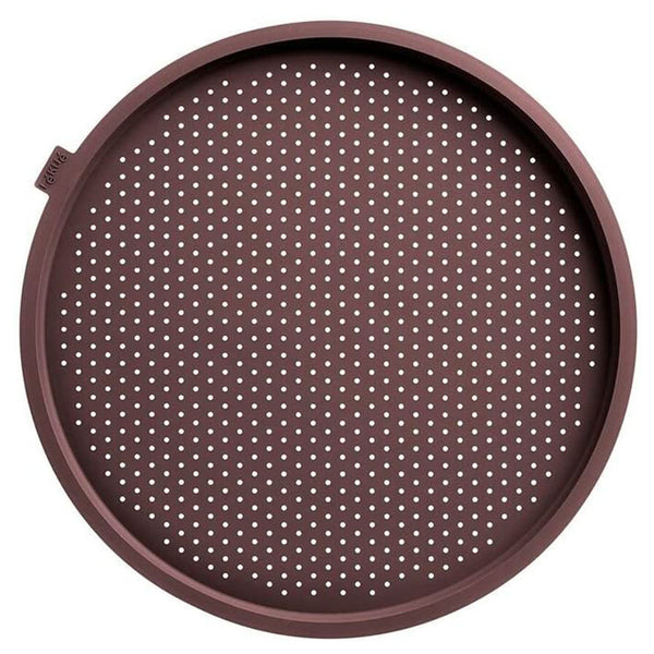 Lekue Perforated Pizza Mat, 14", Brown