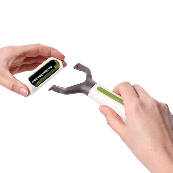 Chef'n FreshForce 3-in-1 Peeler, 1 EA, Arugula/Meringue