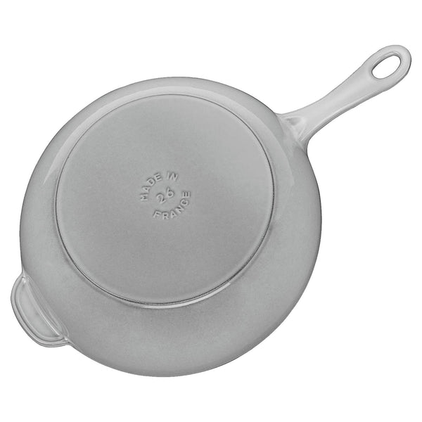 Staub Cast Iron 2.9-qt Daily Pan with Glass Lid - Graphite Grey