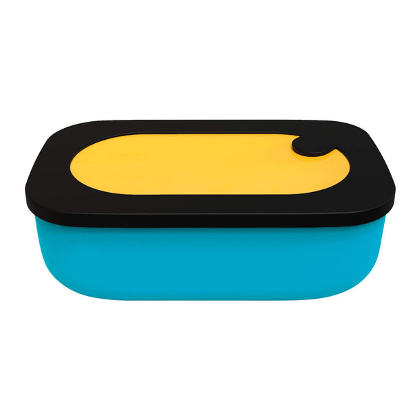 Guzzinchesi LUNCH BOX WITH CASE Ochre 2,76x7,87x7,87 inches.