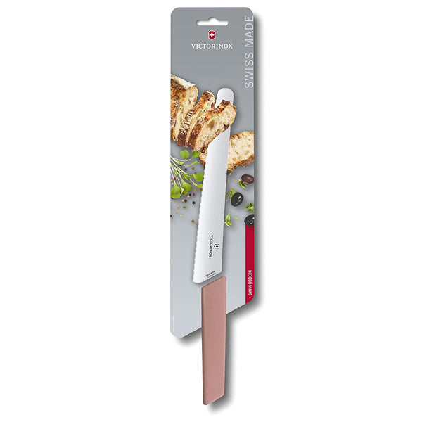 Victorinox Bread, Swiss Modern, 8.5" Blade, Apricot-Rose