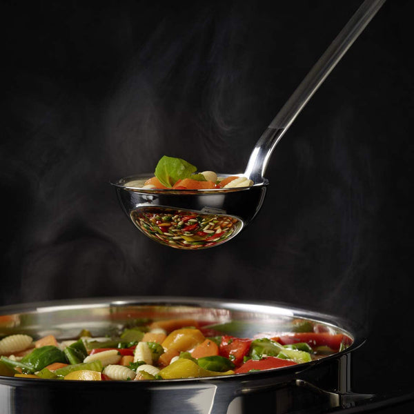 Rosle Stainless Steel Sauce Ladle, Flat Handle, 1.7-Ounce